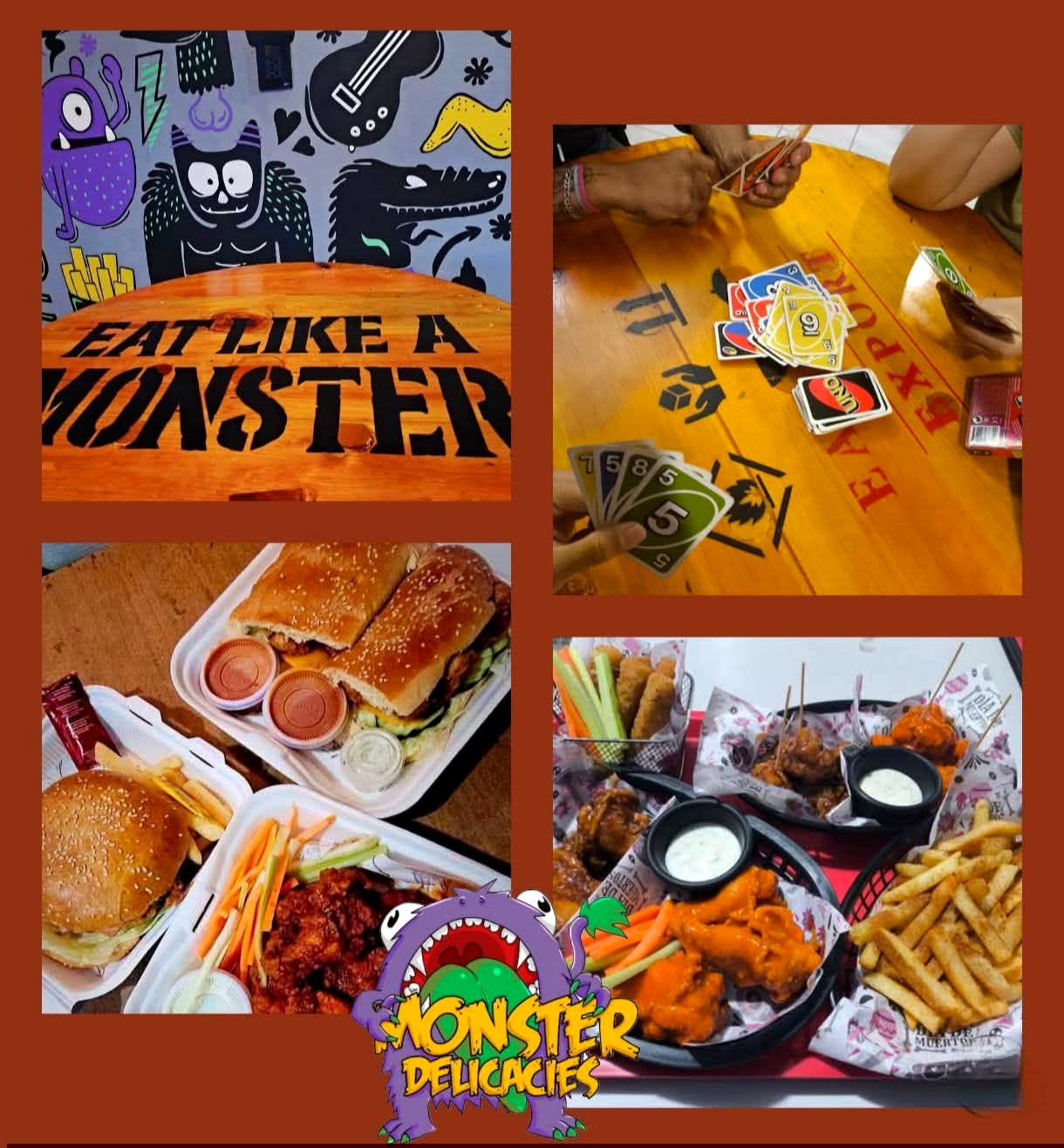 Collage Monster Delicacies